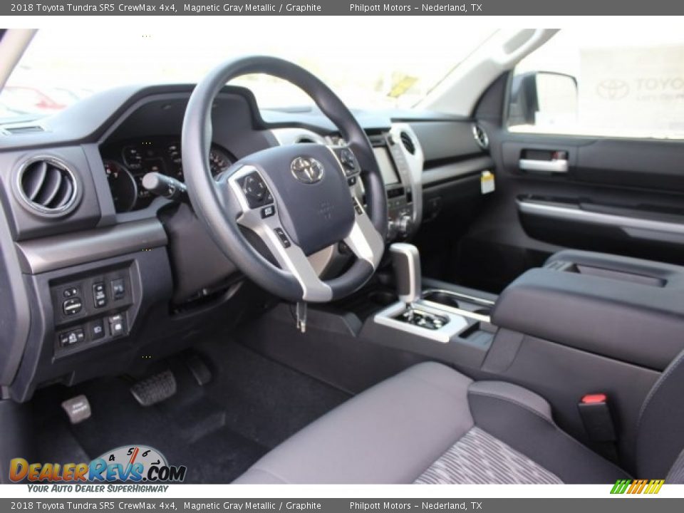 2018 Toyota Tundra SR5 CrewMax 4x4 Magnetic Gray Metallic / Graphite Photo #11