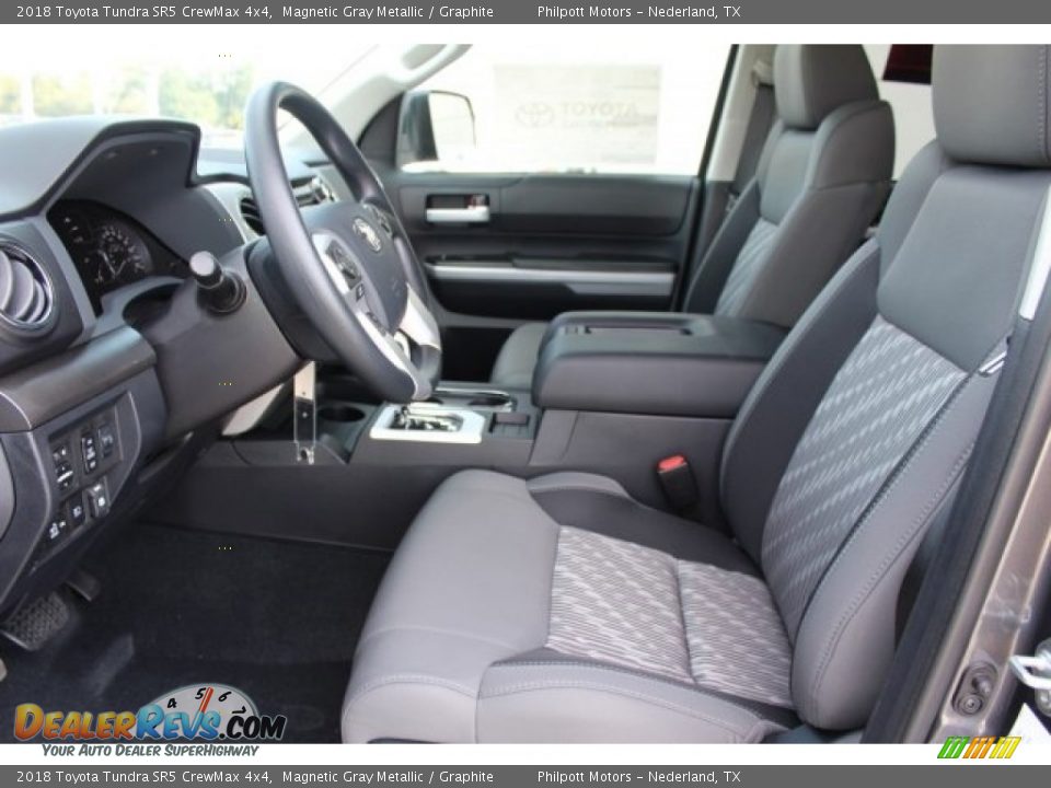 2018 Toyota Tundra SR5 CrewMax 4x4 Magnetic Gray Metallic / Graphite Photo #12