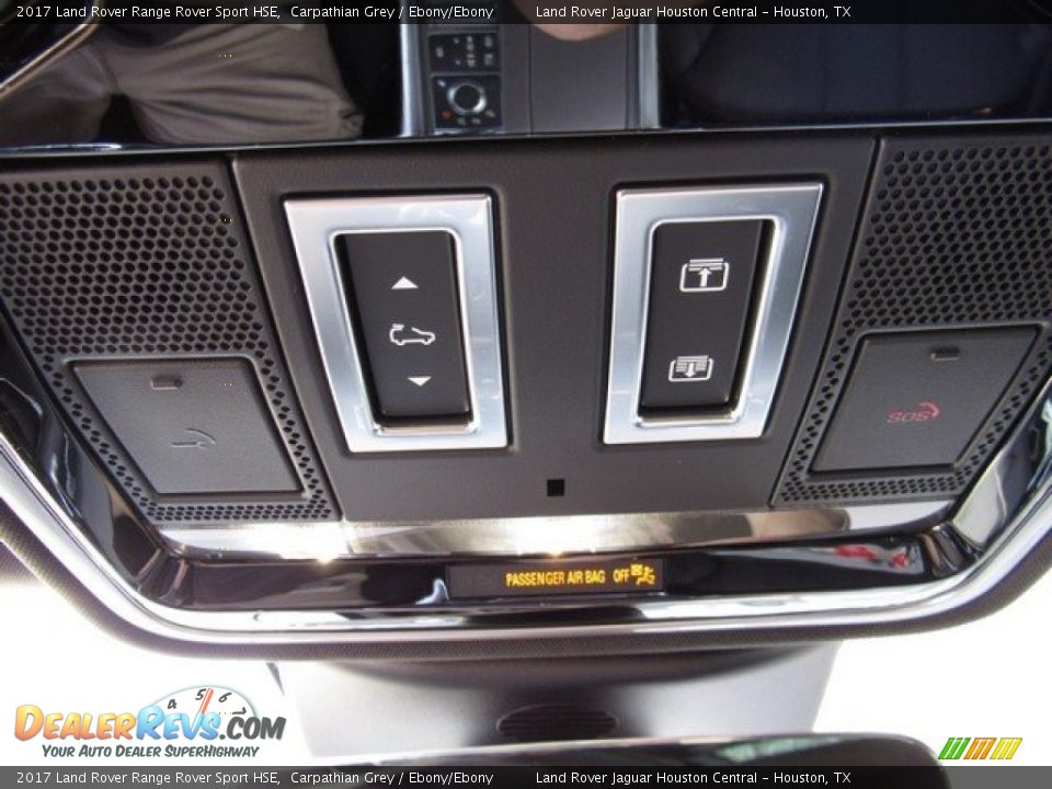 2017 Land Rover Range Rover Sport HSE Carpathian Grey / Ebony/Ebony Photo #22