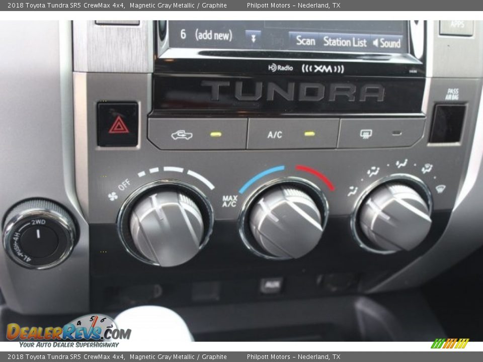 2018 Toyota Tundra SR5 CrewMax 4x4 Magnetic Gray Metallic / Graphite Photo #15