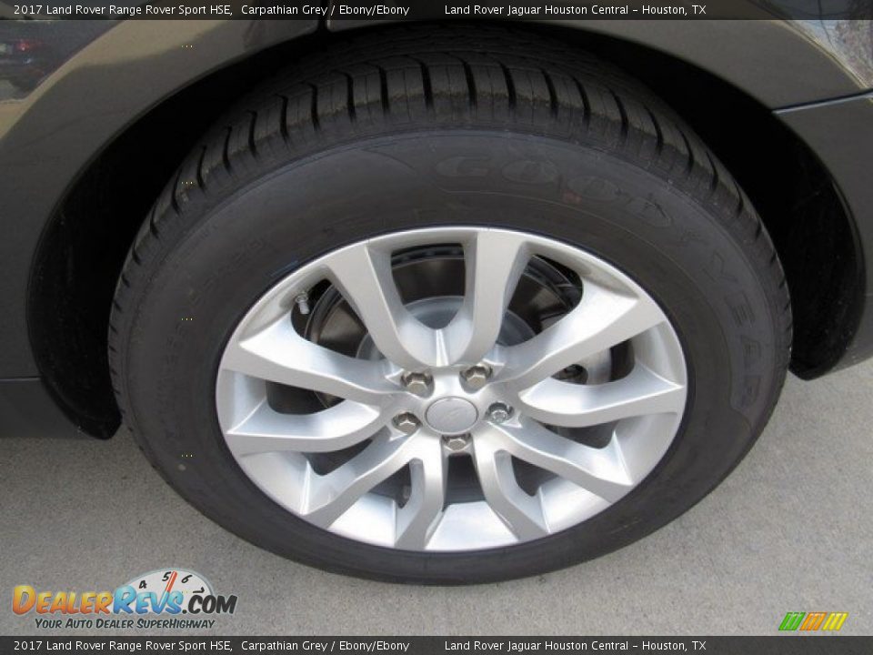 2017 Land Rover Range Rover Sport HSE Carpathian Grey / Ebony/Ebony Photo #23