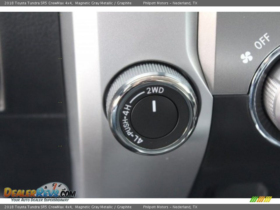 2018 Toyota Tundra SR5 CrewMax 4x4 Magnetic Gray Metallic / Graphite Photo #16