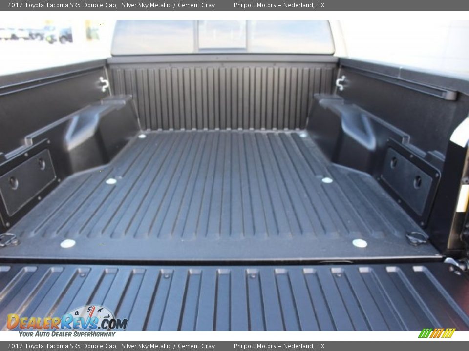 2017 Toyota Tacoma SR5 Double Cab Silver Sky Metallic / Cement Gray Photo #25