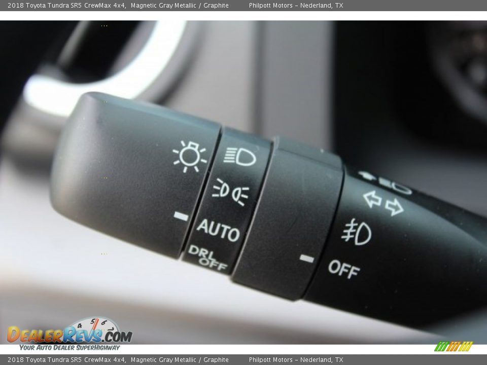 2018 Toyota Tundra SR5 CrewMax 4x4 Magnetic Gray Metallic / Graphite Photo #23