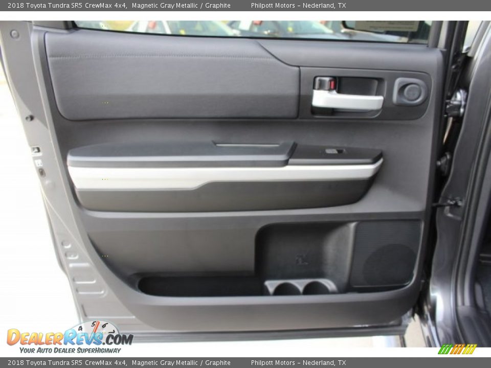 2018 Toyota Tundra SR5 CrewMax 4x4 Magnetic Gray Metallic / Graphite Photo #24