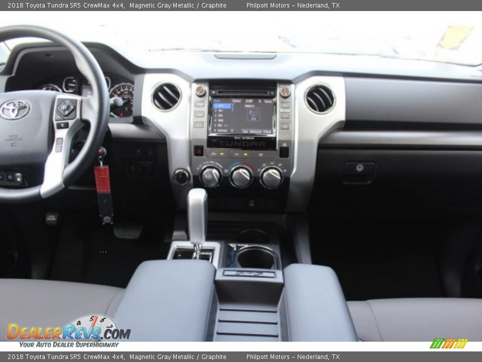2018 Toyota Tundra SR5 CrewMax 4x4 Magnetic Gray Metallic / Graphite Photo #27
