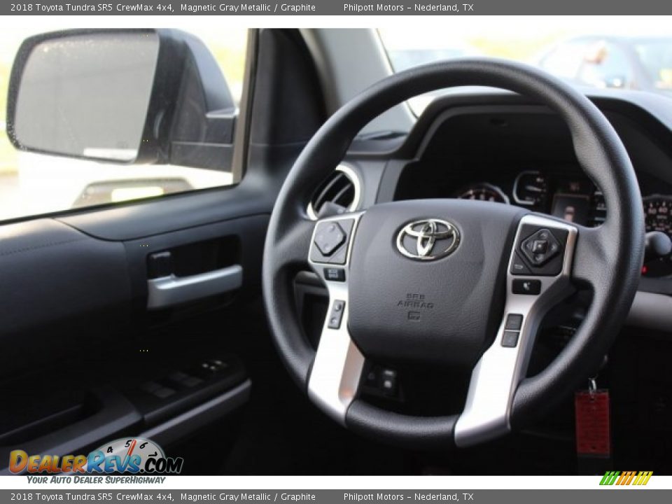 2018 Toyota Tundra SR5 CrewMax 4x4 Magnetic Gray Metallic / Graphite Photo #28
