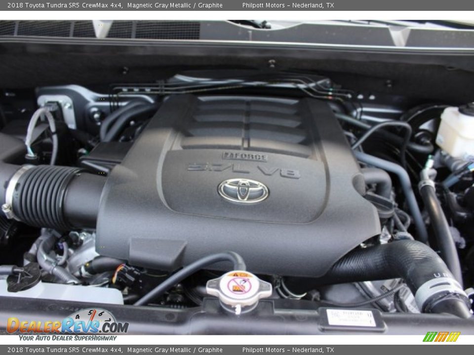 2018 Toyota Tundra SR5 CrewMax 4x4 Magnetic Gray Metallic / Graphite Photo #30
