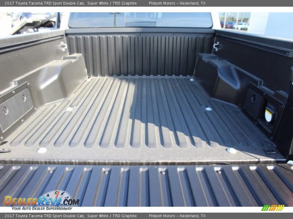 2017 Toyota Tacoma TRD Sport Double Cab Super White / TRD Graphite Photo #26