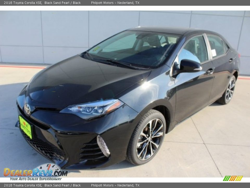2018 Toyota Corolla XSE Black Sand Pearl / Black Photo #3