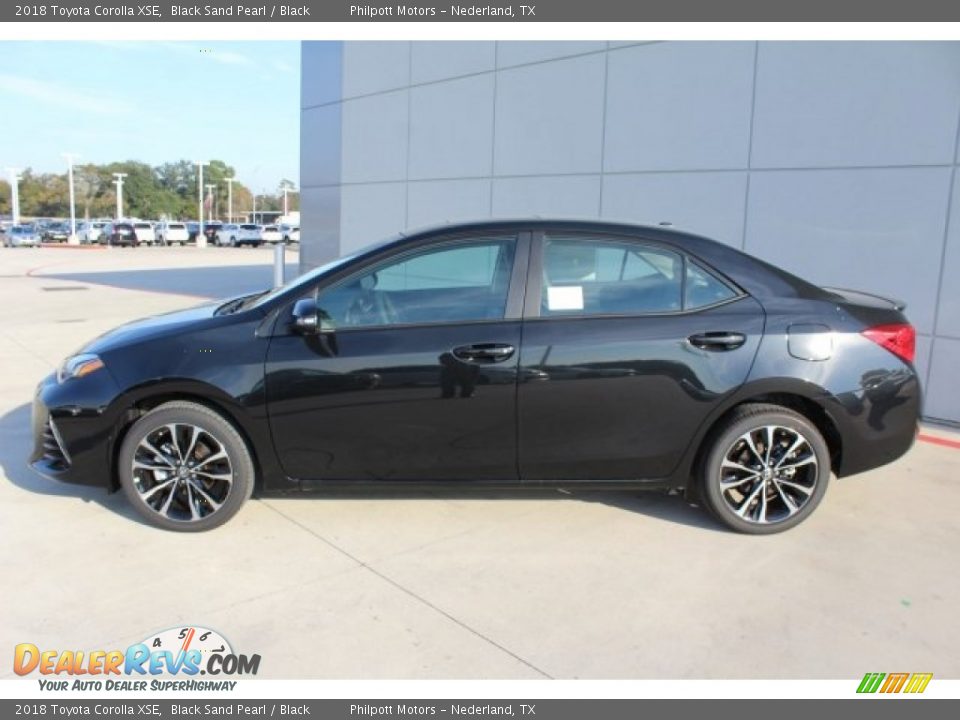 2018 Toyota Corolla XSE Black Sand Pearl / Black Photo #5