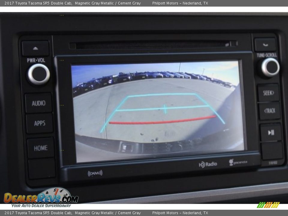 2017 Toyota Tacoma SR5 Double Cab Magnetic Gray Metallic / Cement Gray Photo #15
