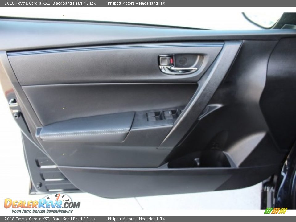 2018 Toyota Corolla XSE Black Sand Pearl / Black Photo #8