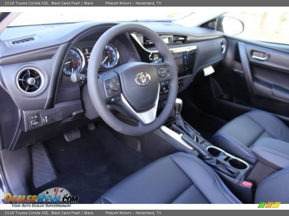 2018 Toyota Corolla XSE Black Sand Pearl / Black Photo #10