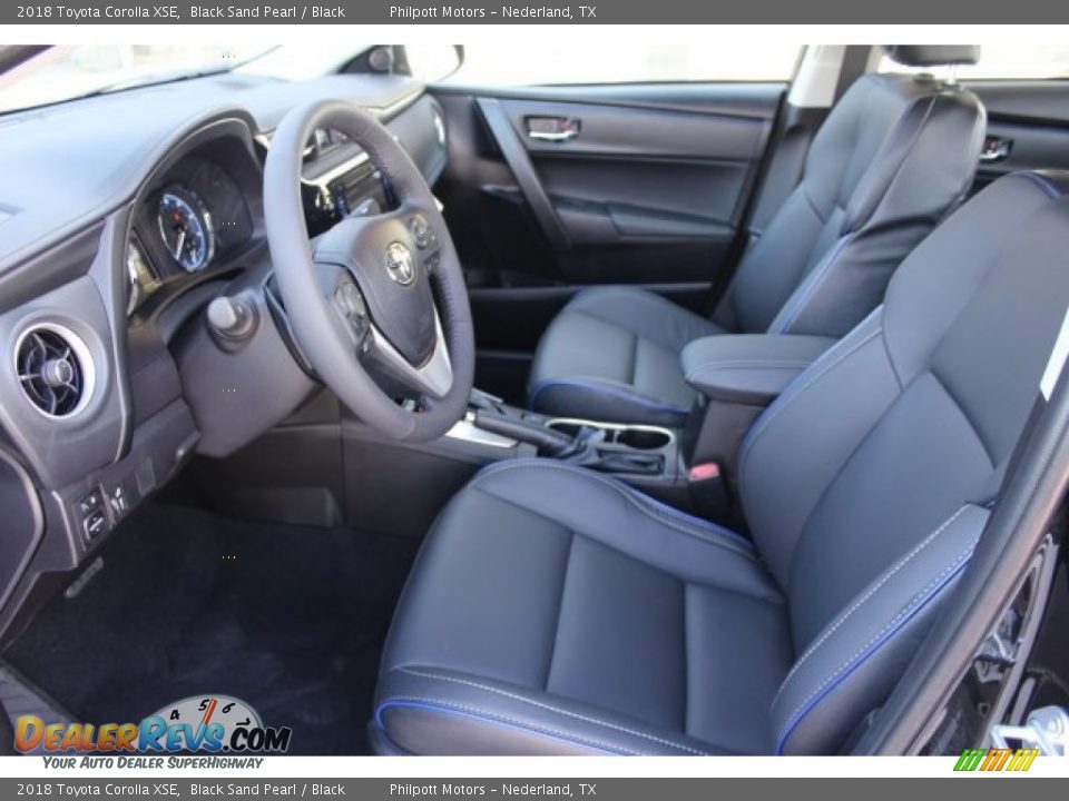 2018 Toyota Corolla XSE Black Sand Pearl / Black Photo #11