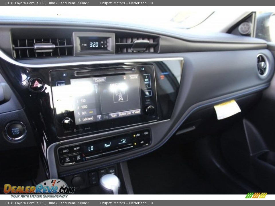 2018 Toyota Corolla XSE Black Sand Pearl / Black Photo #12
