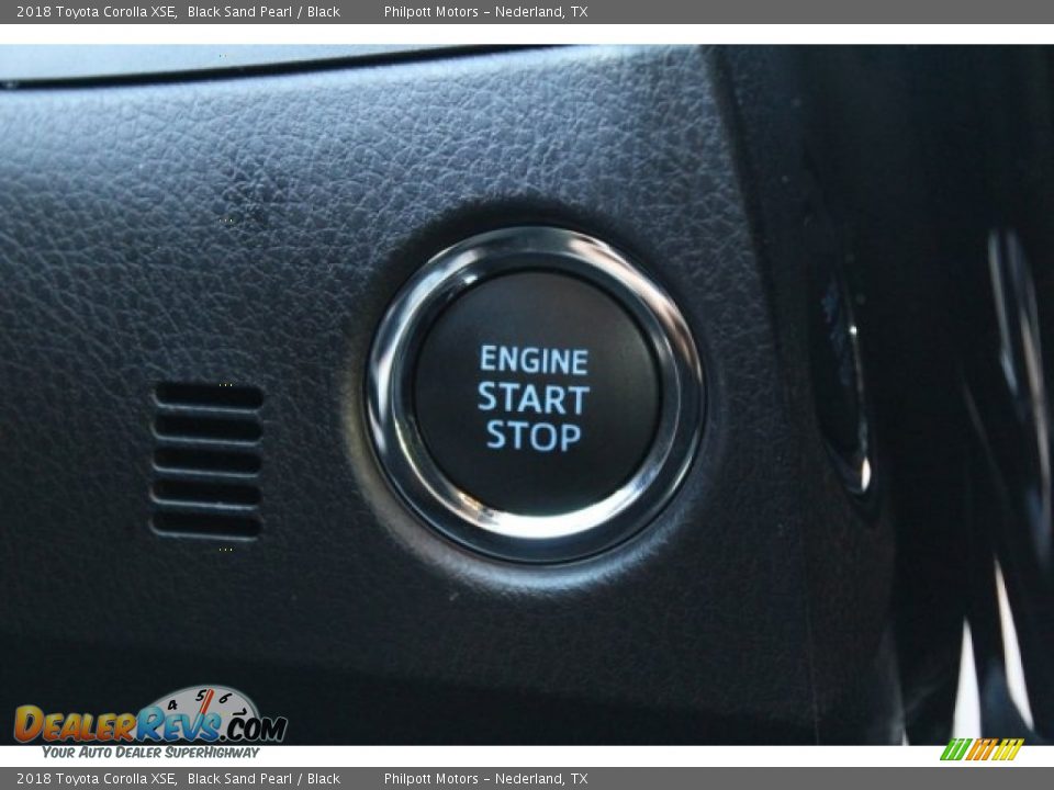 2018 Toyota Corolla XSE Black Sand Pearl / Black Photo #14