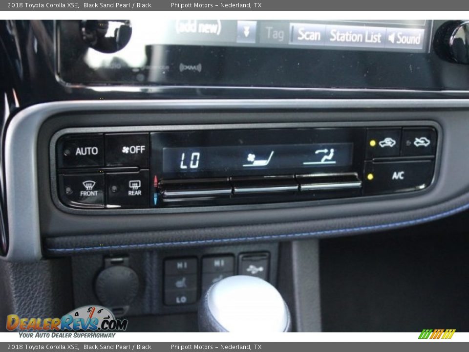 2018 Toyota Corolla XSE Black Sand Pearl / Black Photo #15