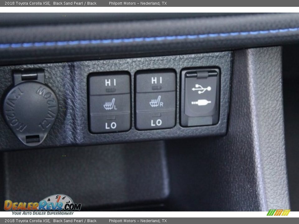 2018 Toyota Corolla XSE Black Sand Pearl / Black Photo #16