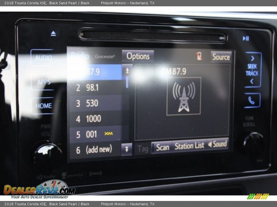 2018 Toyota Corolla XSE Black Sand Pearl / Black Photo #17