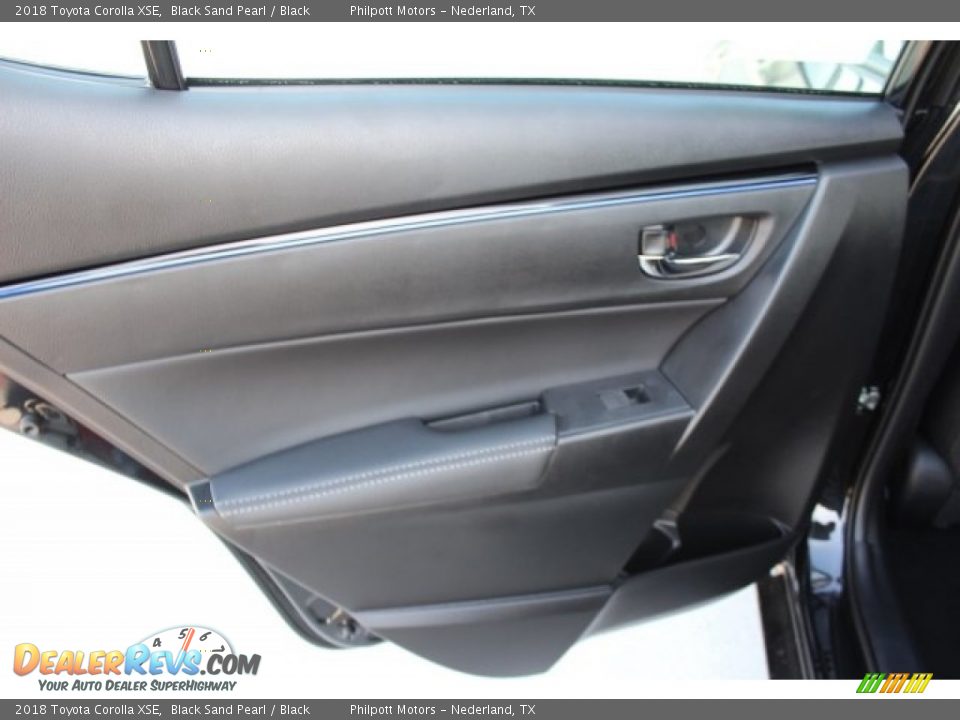 2018 Toyota Corolla XSE Black Sand Pearl / Black Photo #24