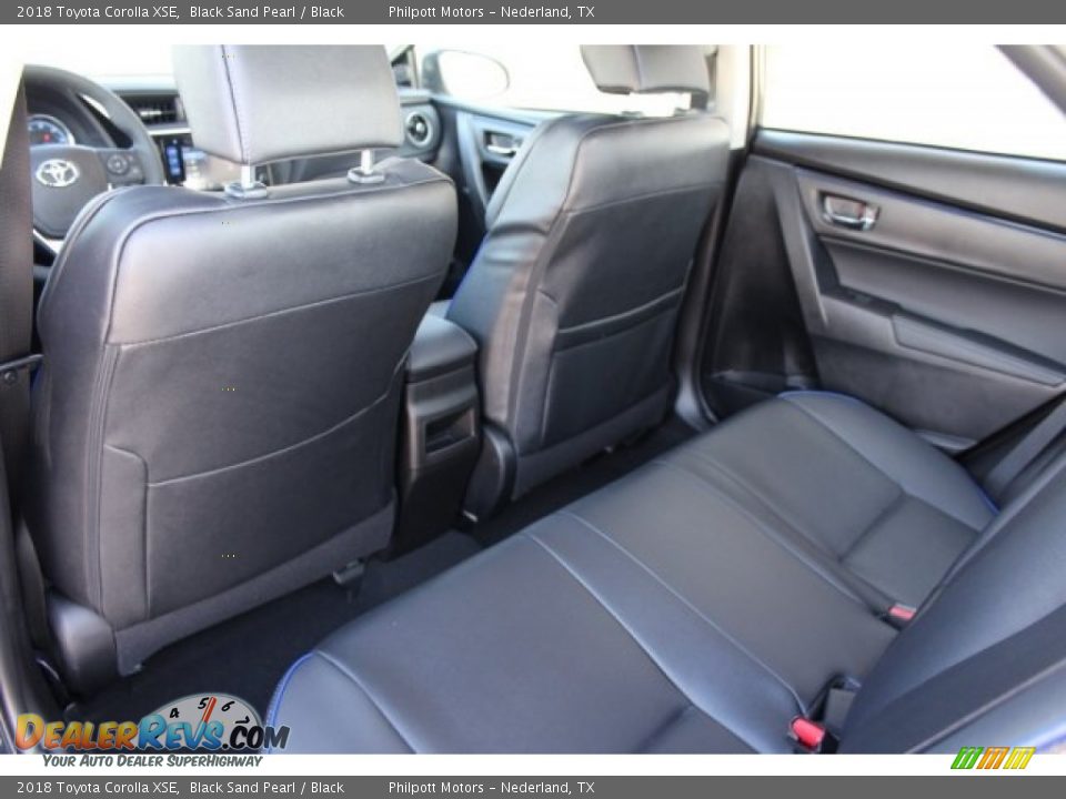 2018 Toyota Corolla XSE Black Sand Pearl / Black Photo #25
