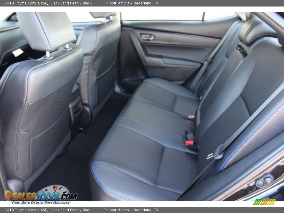 2018 Toyota Corolla XSE Black Sand Pearl / Black Photo #26