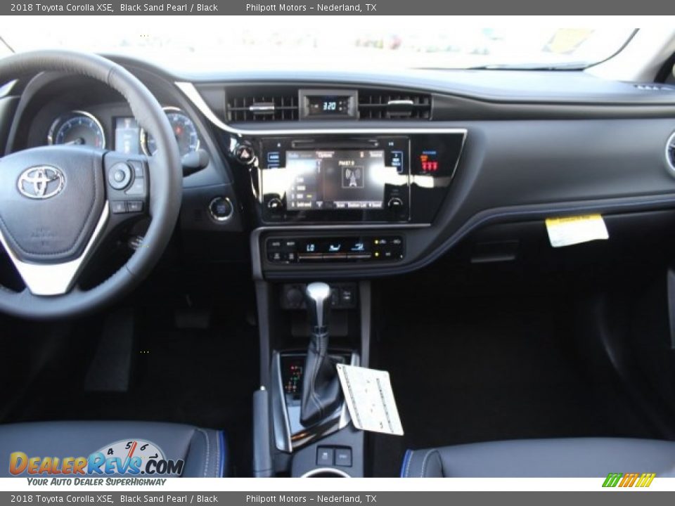 2018 Toyota Corolla XSE Black Sand Pearl / Black Photo #27