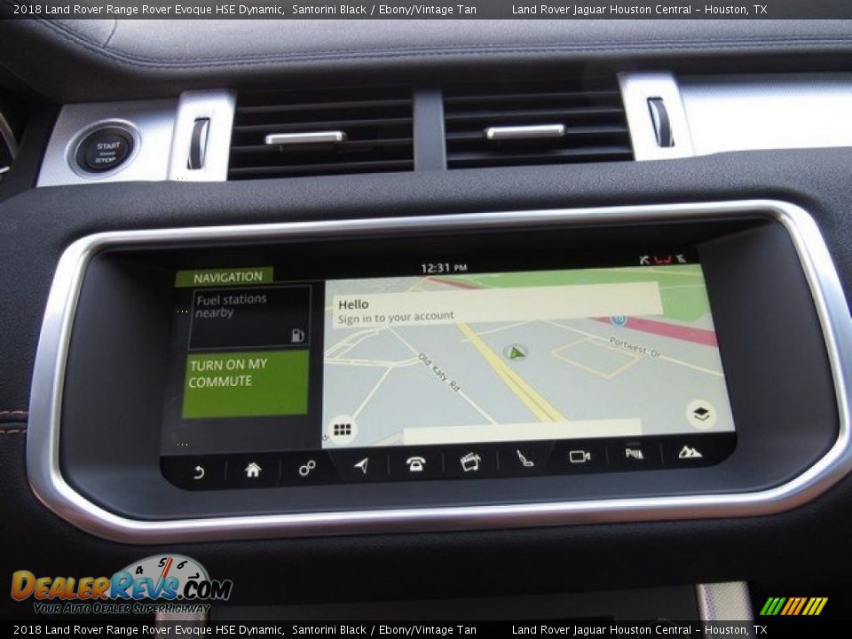 Navigation of 2018 Land Rover Range Rover Evoque HSE Dynamic Photo #20
