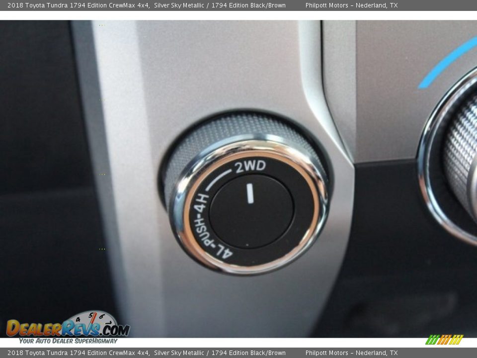 Controls of 2018 Toyota Tundra 1794 Edition CrewMax 4x4 Photo #16