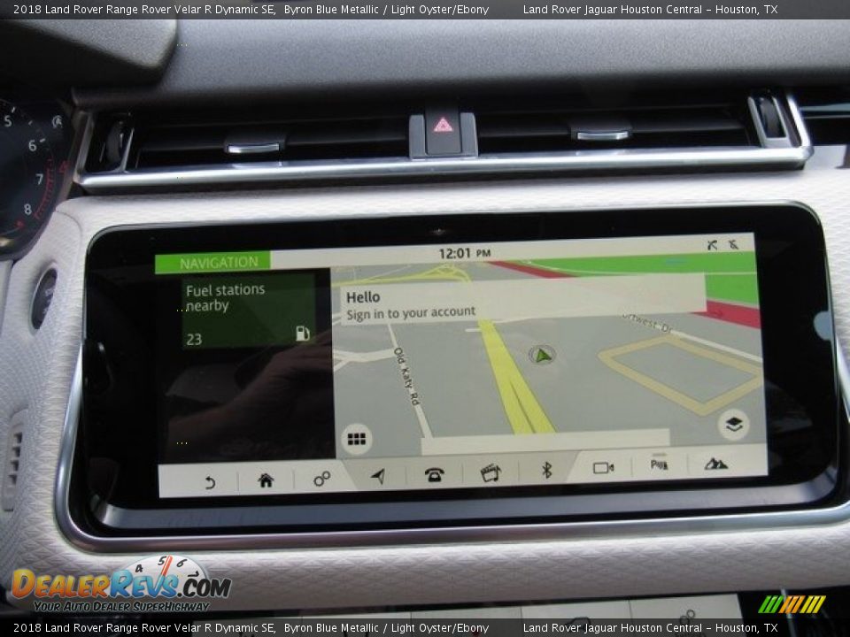 Navigation of 2018 Land Rover Range Rover Velar R Dynamic SE Photo #19