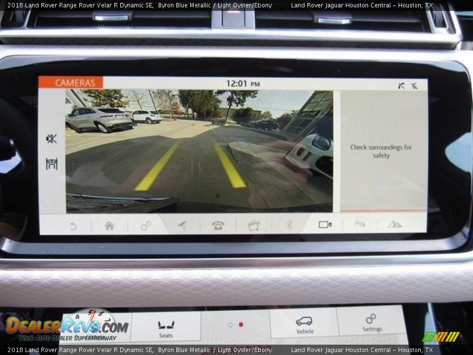 2018 Land Rover Range Rover Velar R Dynamic SE Byron Blue Metallic / Light Oyster/Ebony Photo #20