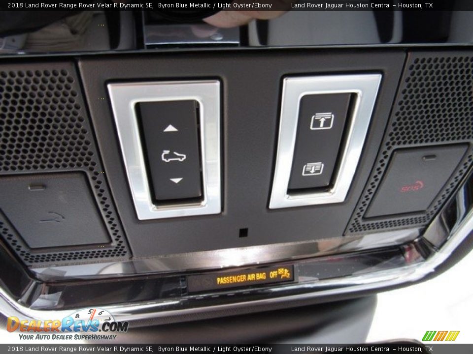 2018 Land Rover Range Rover Velar R Dynamic SE Byron Blue Metallic / Light Oyster/Ebony Photo #22