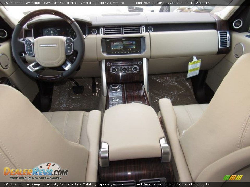 2017 Land Rover Range Rover HSE Santorini Black Metallic / Espresso/Almond Photo #4