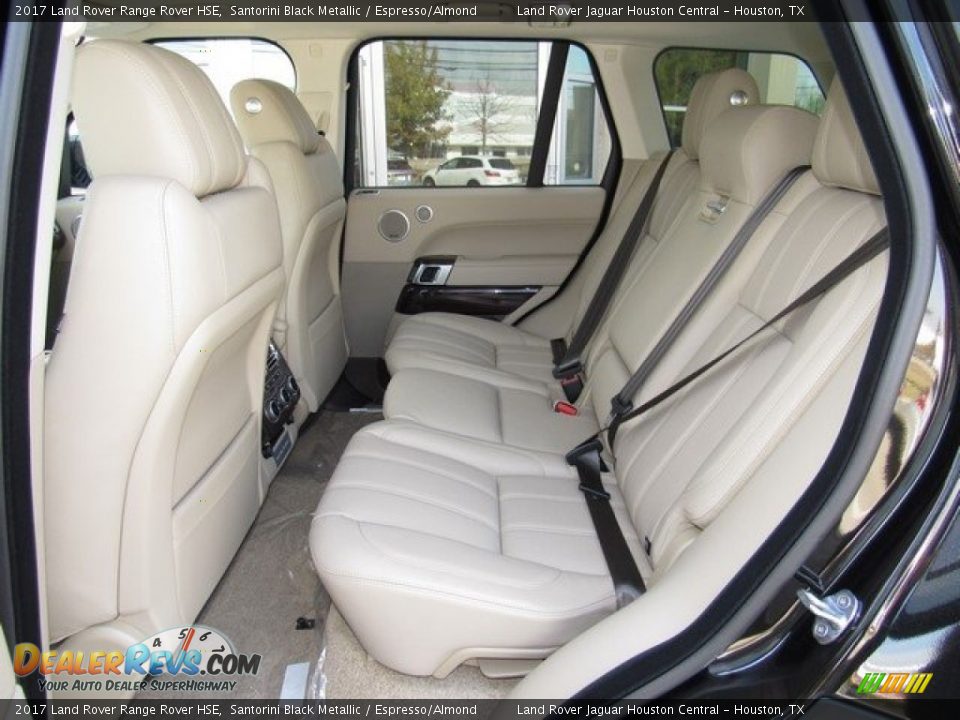 2017 Land Rover Range Rover HSE Santorini Black Metallic / Espresso/Almond Photo #5
