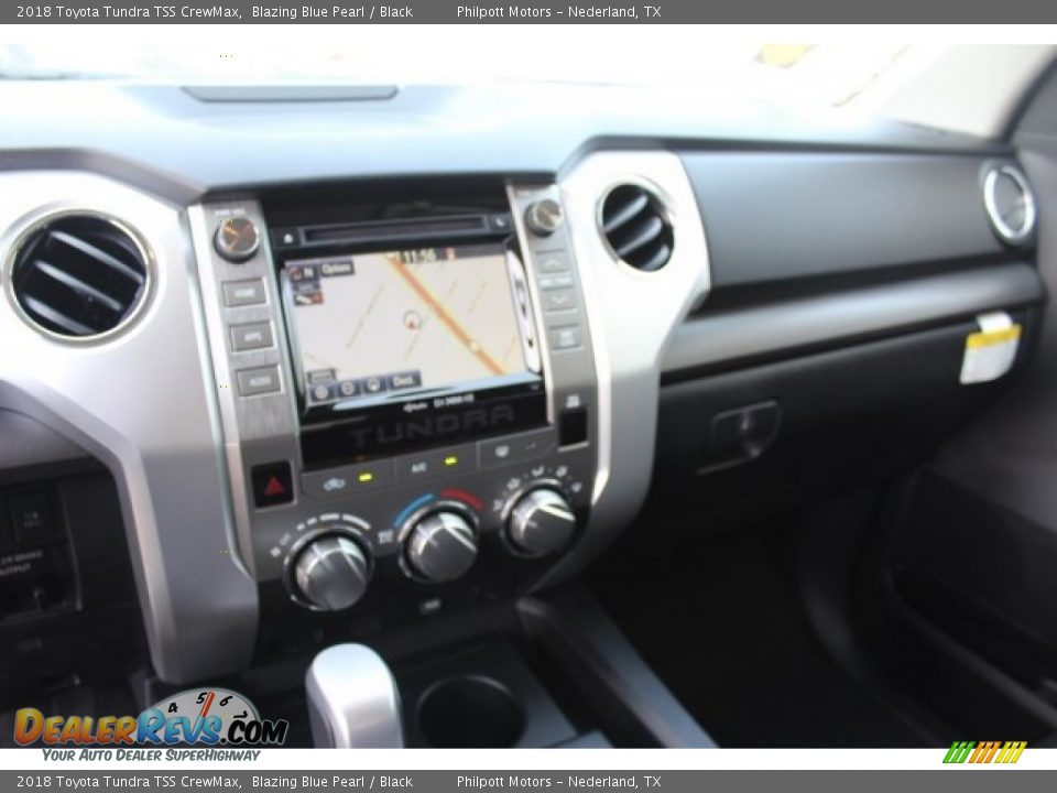 2018 Toyota Tundra TSS CrewMax Blazing Blue Pearl / Black Photo #13