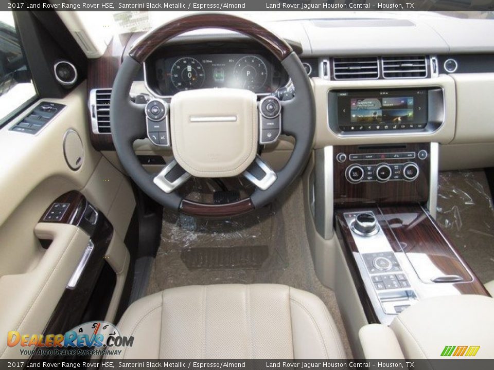 2017 Land Rover Range Rover HSE Santorini Black Metallic / Espresso/Almond Photo #13