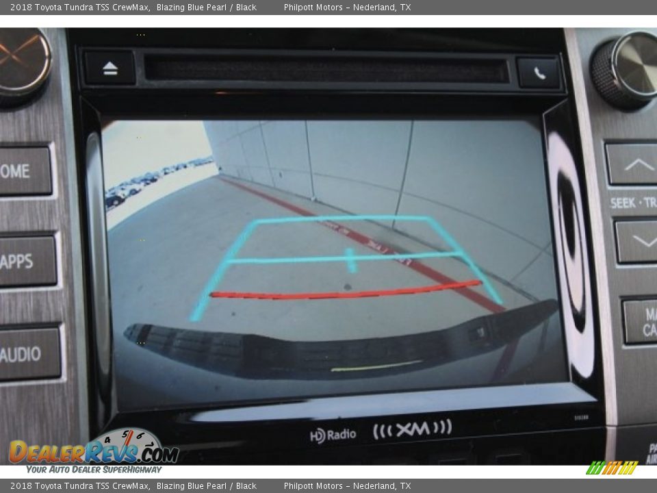 2018 Toyota Tundra TSS CrewMax Blazing Blue Pearl / Black Photo #17