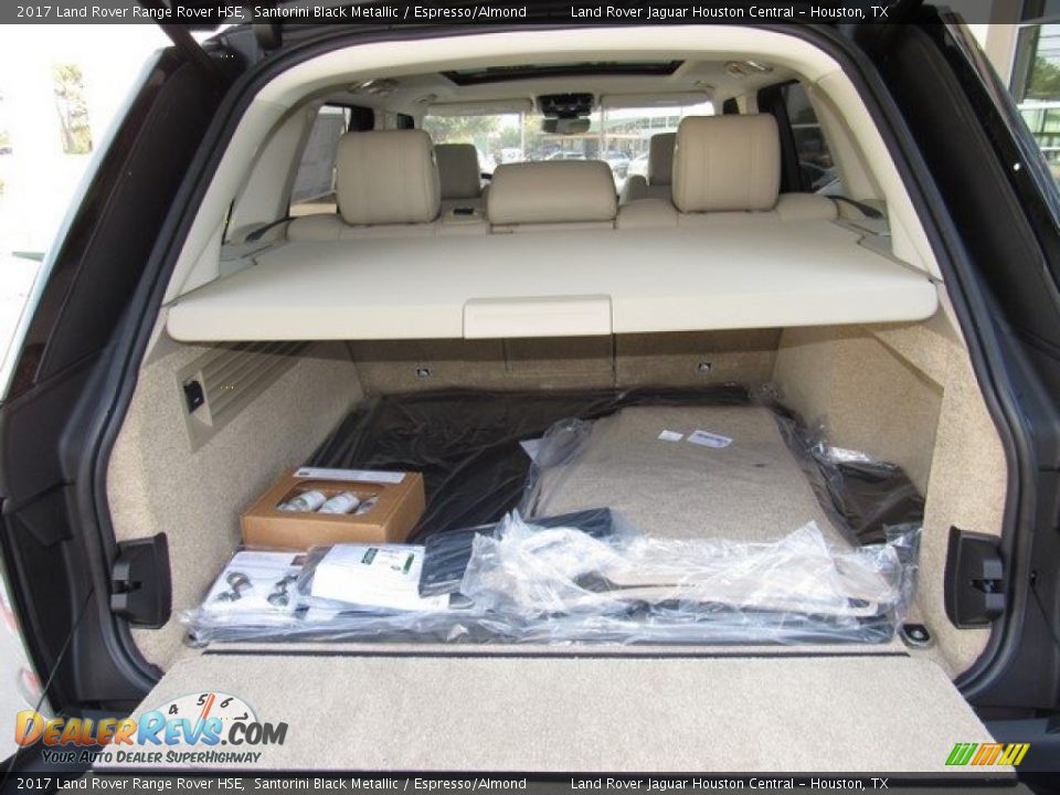 2017 Land Rover Range Rover HSE Santorini Black Metallic / Espresso/Almond Photo #16