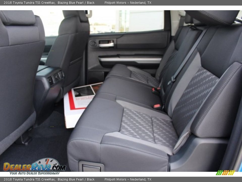 Rear Seat of 2018 Toyota Tundra TSS CrewMax Photo #27