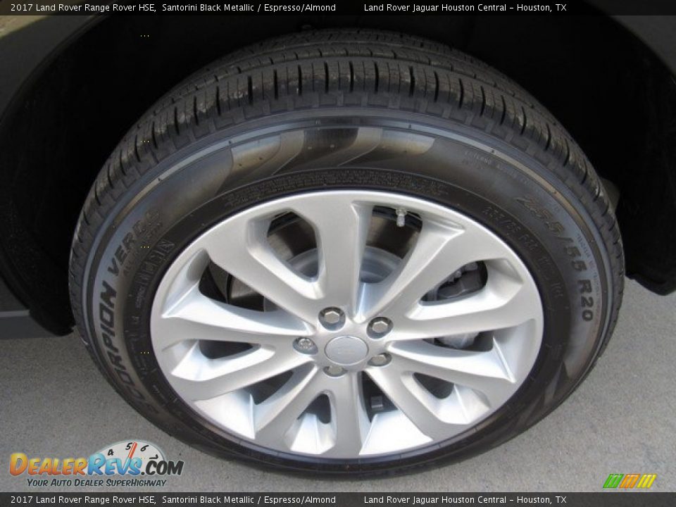2017 Land Rover Range Rover HSE Santorini Black Metallic / Espresso/Almond Photo #23