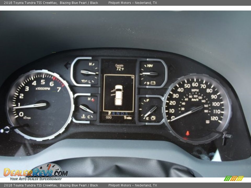 2018 Toyota Tundra TSS CrewMax Gauges Photo #32