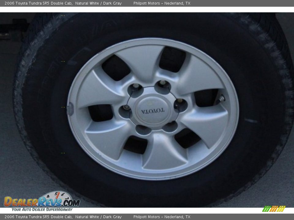 2006 Toyota Tundra SR5 Double Cab Natural White / Dark Gray Photo #5