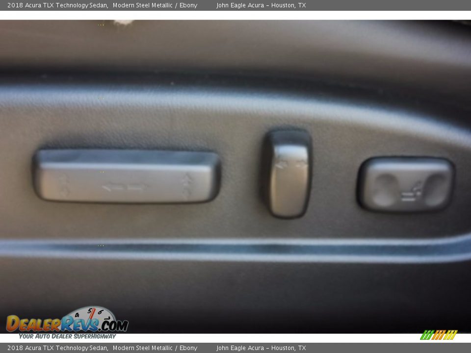2018 Acura TLX Technology Sedan Modern Steel Metallic / Ebony Photo #13