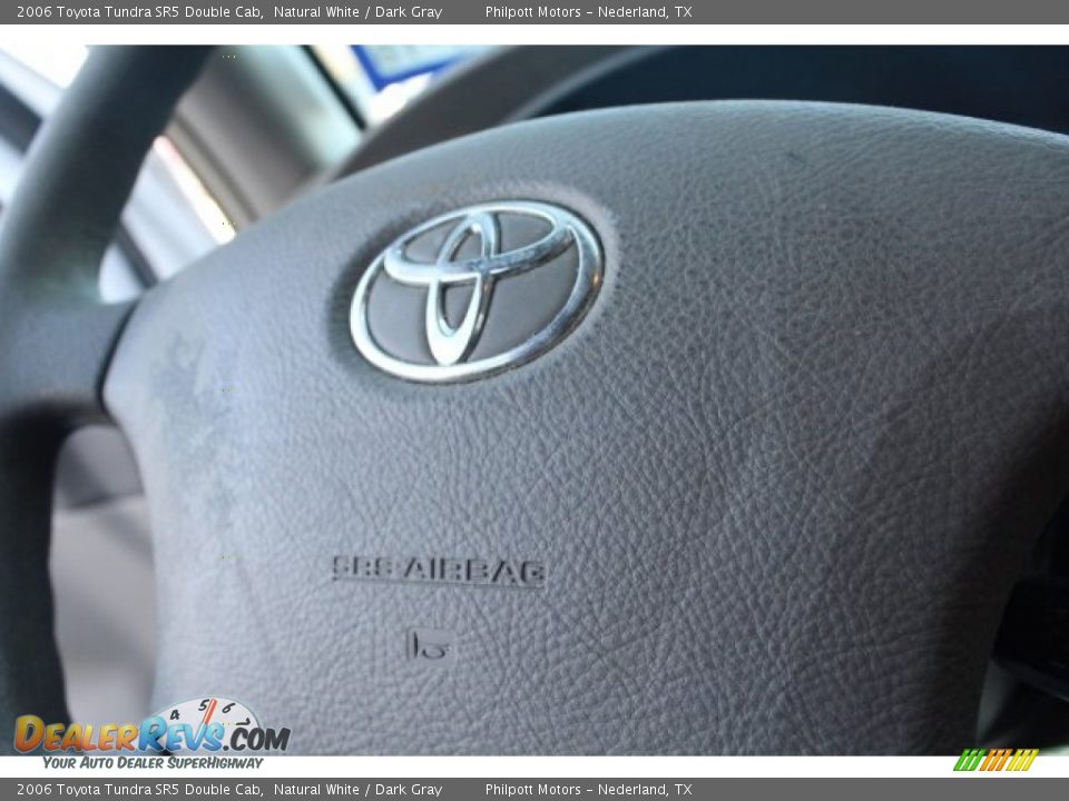 2006 Toyota Tundra SR5 Double Cab Natural White / Dark Gray Photo #15