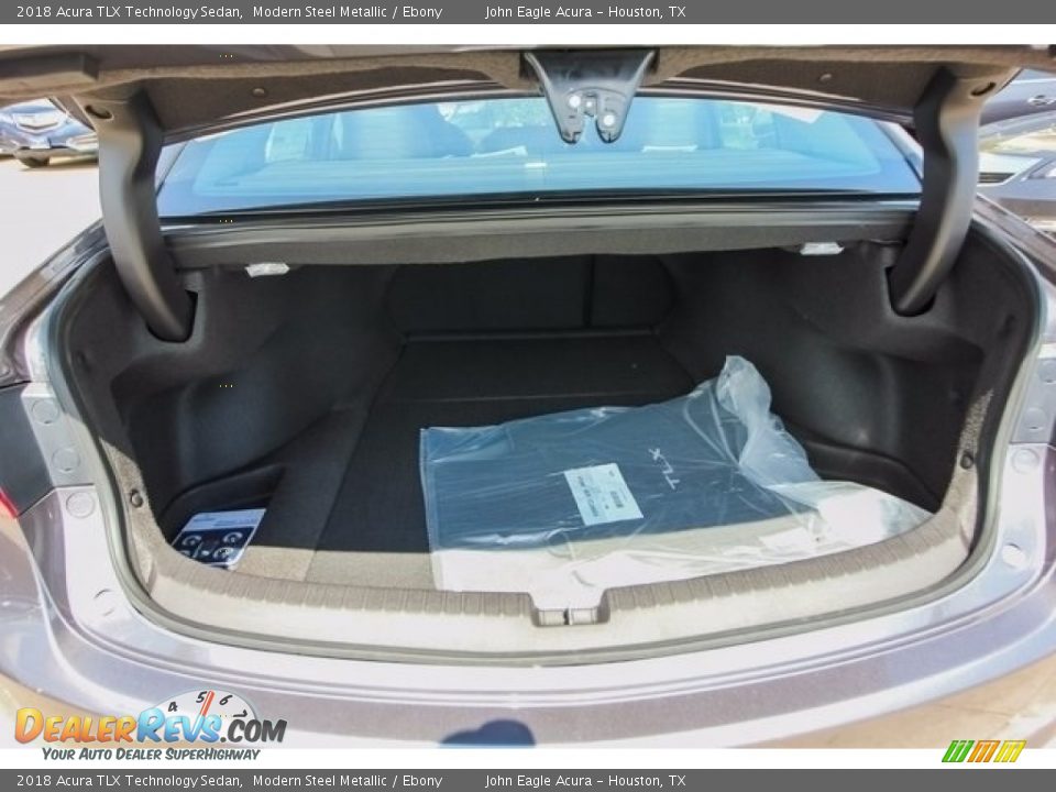 2018 Acura TLX Technology Sedan Modern Steel Metallic / Ebony Photo #18
