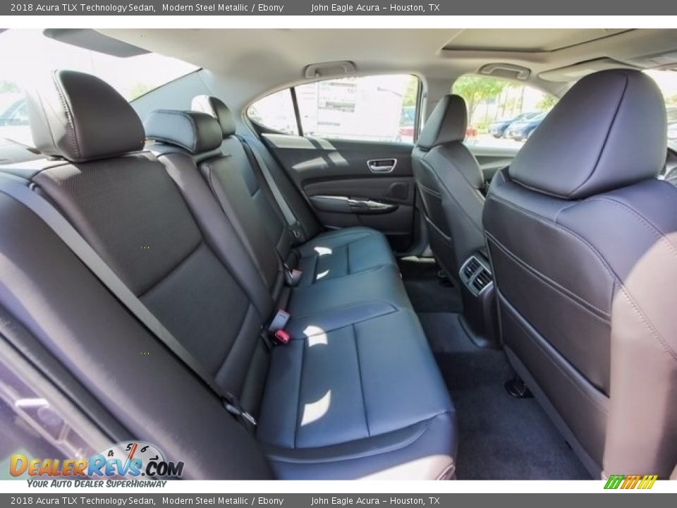 2018 Acura TLX Technology Sedan Modern Steel Metallic / Ebony Photo #20