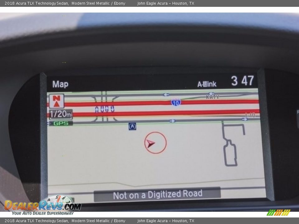 2018 Acura TLX Technology Sedan Modern Steel Metallic / Ebony Photo #27