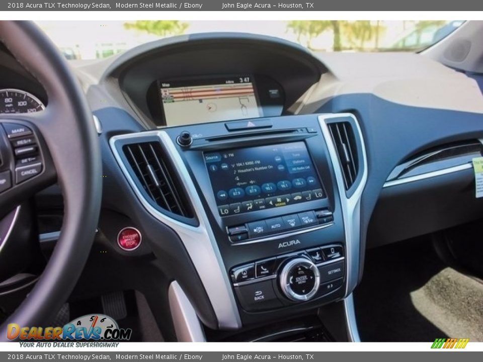 2018 Acura TLX Technology Sedan Modern Steel Metallic / Ebony Photo #32