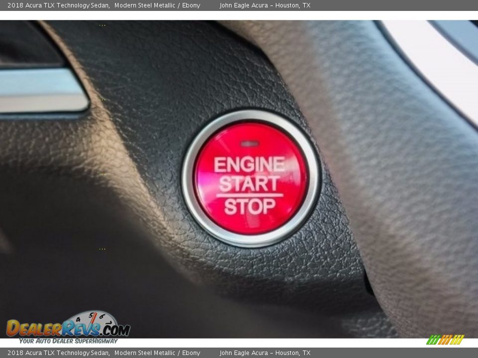 2018 Acura TLX Technology Sedan Modern Steel Metallic / Ebony Photo #33